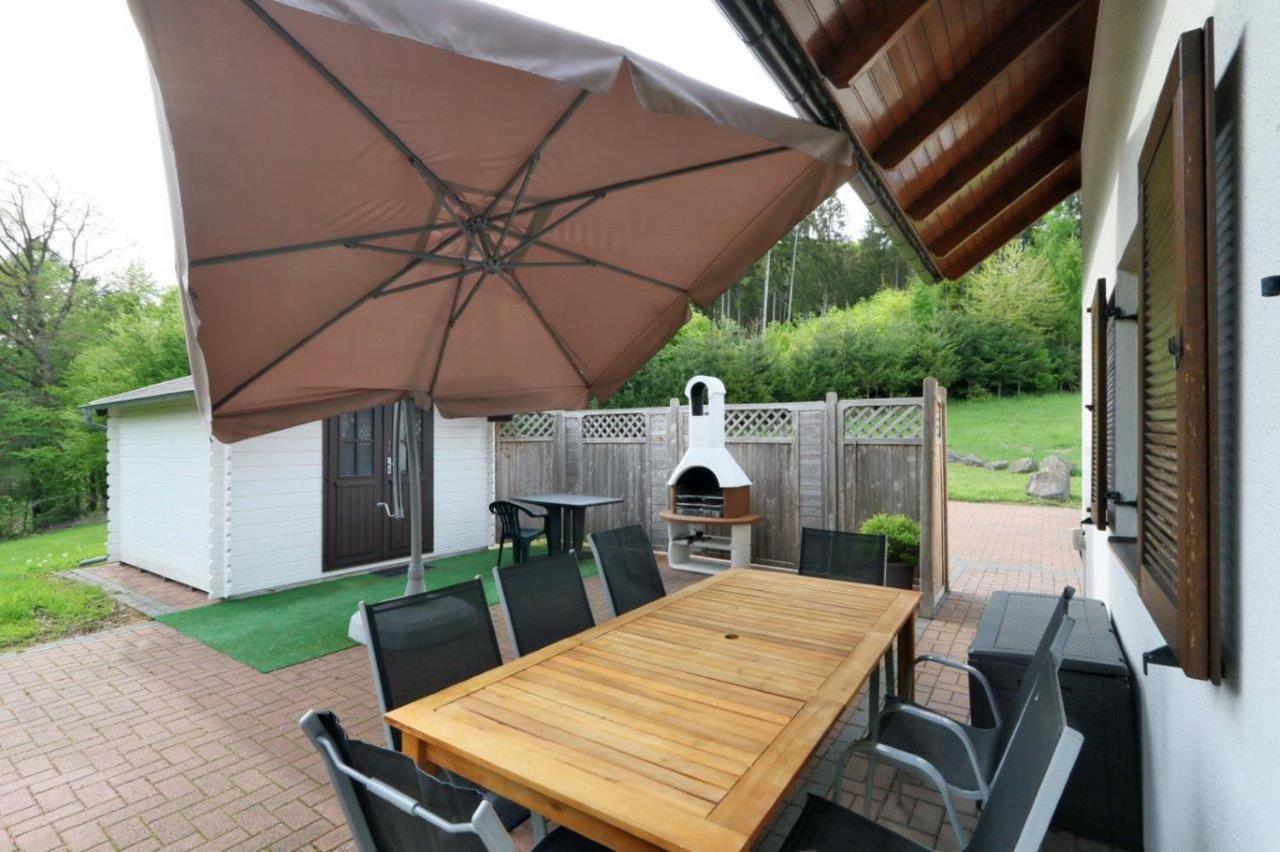 Seepark Kirchheim Ferienhaus Bei Anne Mit Sauna エクステリア 写真